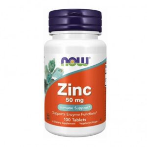 NOW ZINC 50 MG 100 TABLETS