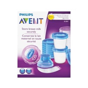 AVENT POTS DE CONSERVATION POUR LAIT MATERNEL X10 180ML
