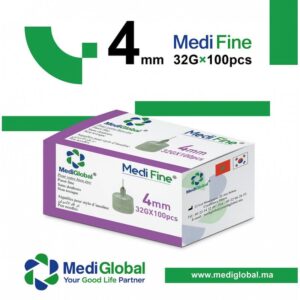 Aiguilles Pour Stylos D’insuline Medi Fine 4mm