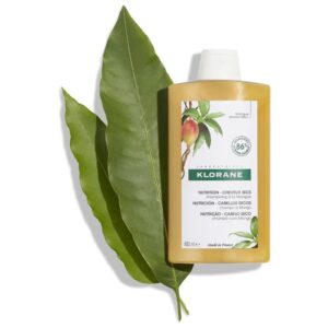 Klorane Shampoing Nutrition à la Mangue – Cheveux Secs – 400ml