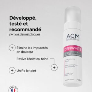 ACM – Dépiwhite Mousse Nettoyante Eclaircissante – 200ml